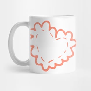 heart shape cookie Mug